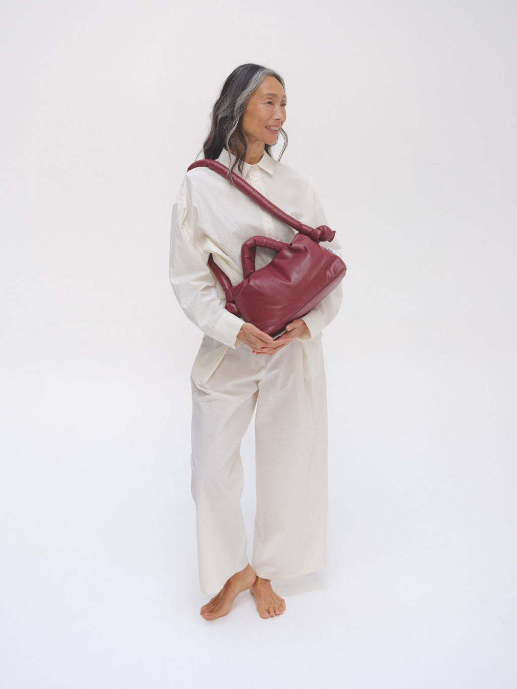MiniOna Vegan Leather – Petit sac matelassé en cuir vegan, léger et glamour
