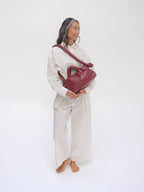 MiniOna Vegan Leather – Petit sac matelassé en cuir vegan, léger et glamour