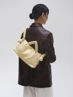 MiniOna Vegan Leather – Petit sac matelassé en cuir vegan, léger et glamour