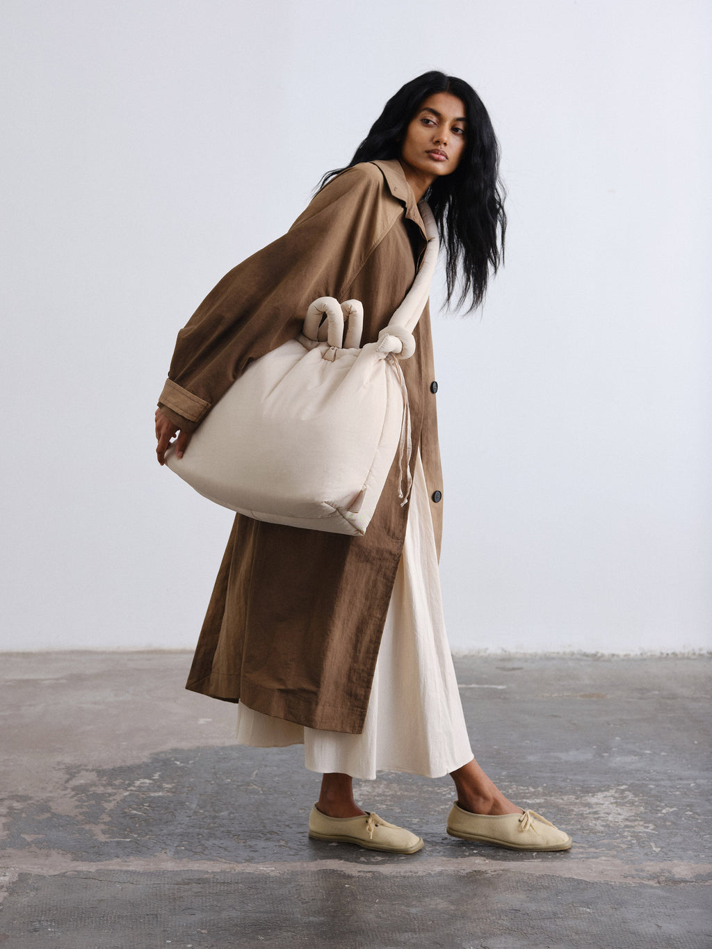 Grand sac souple Ona – Sac en nylon rembourré et résistant à l'eau, sac à dos ou sac porté épaule