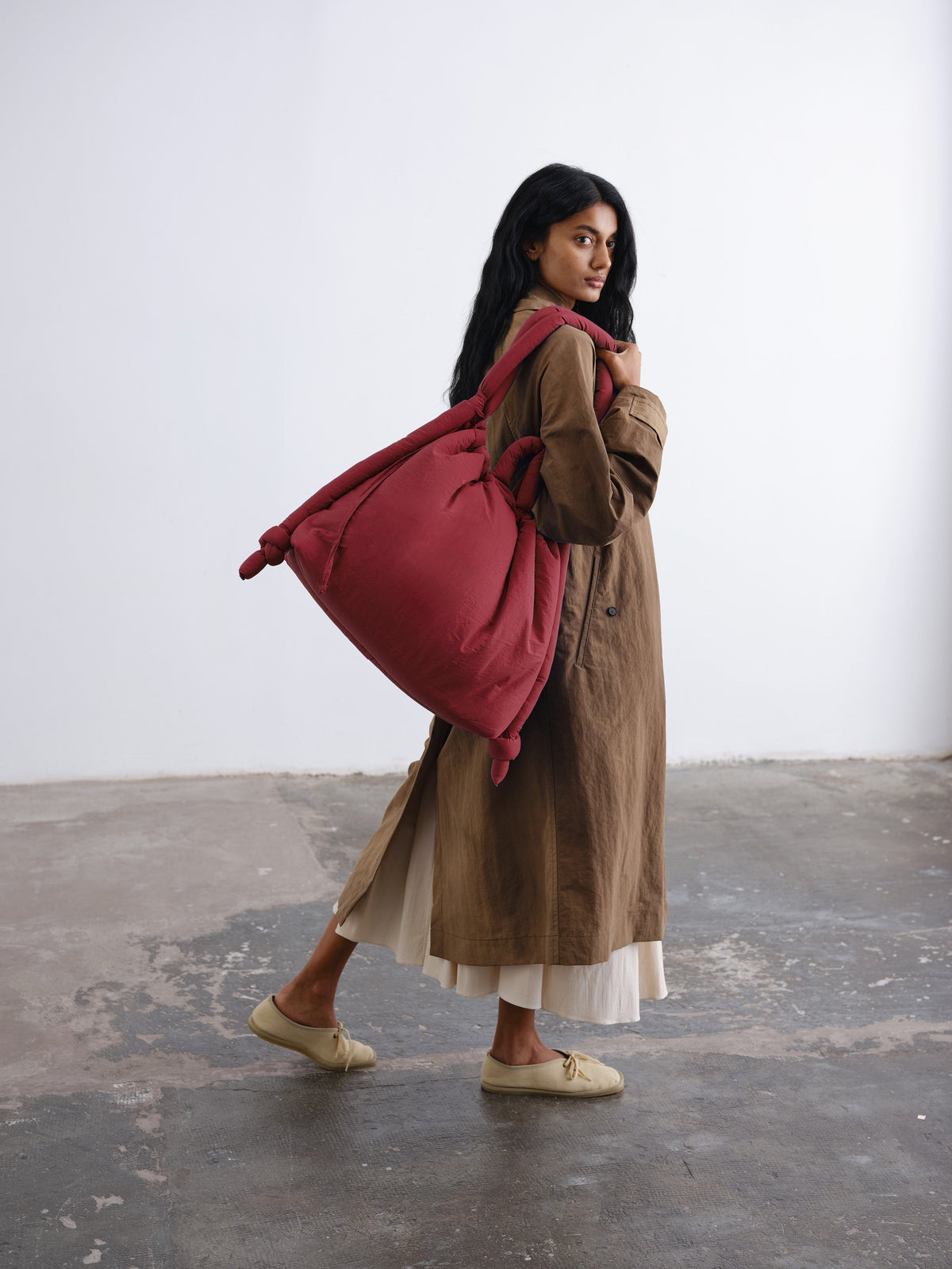 Grand sac souple Ona – Sac en nylon rembourré et résistant à l'eau, sac à dos ou sac porté épaule
