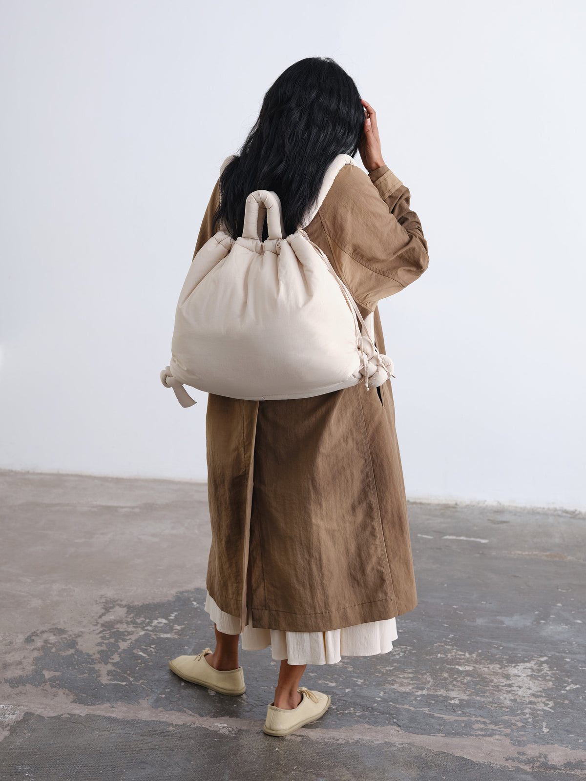 Grand sac souple Ona – Sac en nylon rembourré et résistant à l'eau, sac à dos ou sac porté épaule
