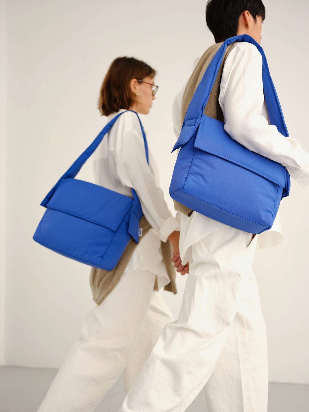 Sac à bandoulière matelassé Querida – Sac à bandoulière avec rabat, léger et spacieux