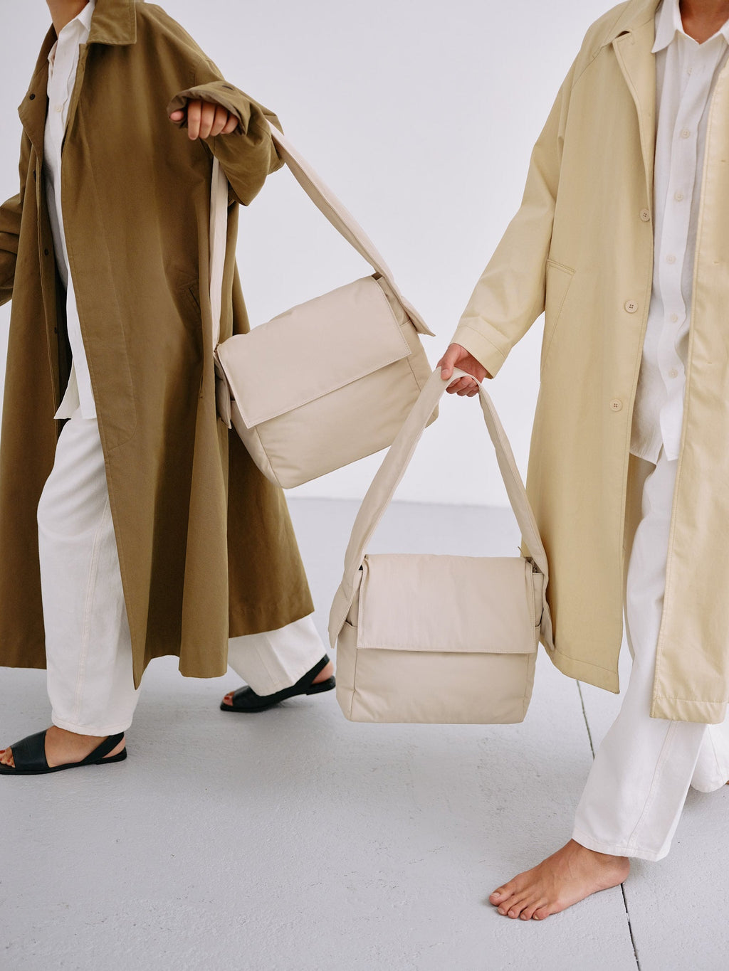 Sac à bandoulière matelassé Querida – Sac à bandoulière avec rabat, léger et spacieux