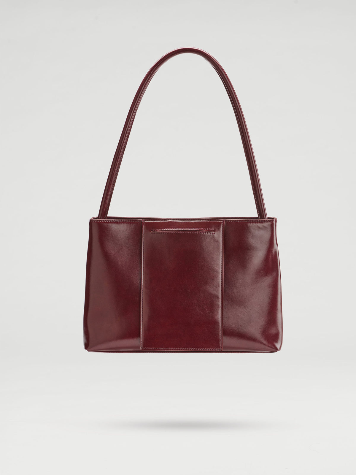 Pina Bag – Compact Vegan Leather Shoulder Bag, Clean Lines and Timeless Silhouette