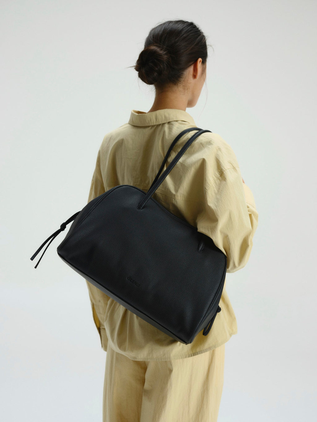 Sac à bandoulière en cuir végétalien de qualité supérieure, imperméable et résistant aux rayures