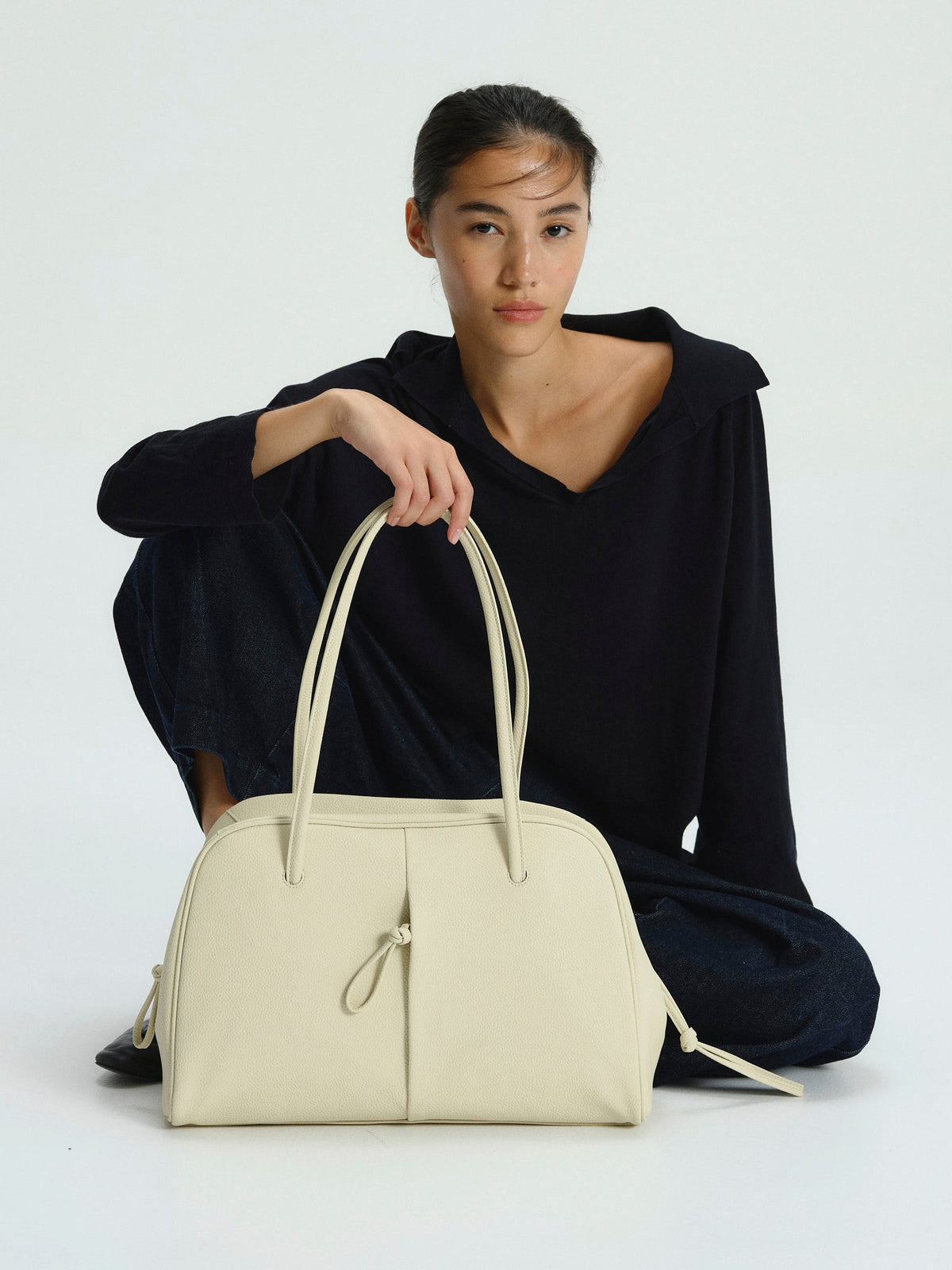 Sac à bandoulière en cuir végétalien de qualité supérieure, imperméable et résistant aux rayures