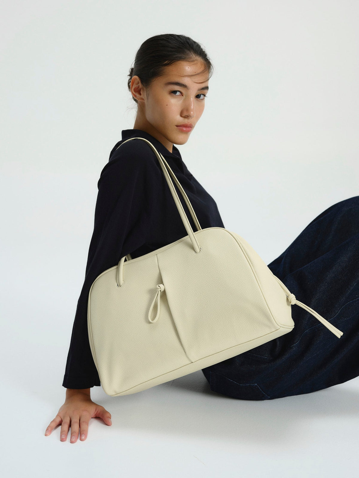 Sac à bandoulière en cuir végétalien de qualité supérieure, imperméable et résistant aux rayures