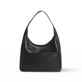 Sac cabas à anses longues et fines, finition aspect cuir lisse