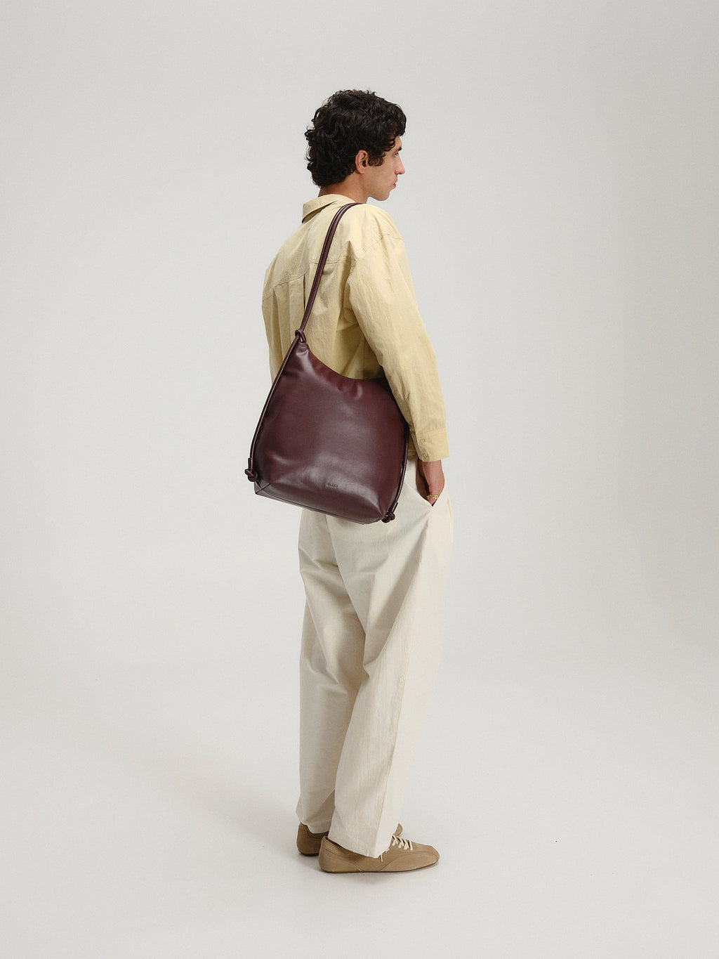 Sac Elio – Sac convertible en cuir vegan, porté épaule, croisé ou sac à dos