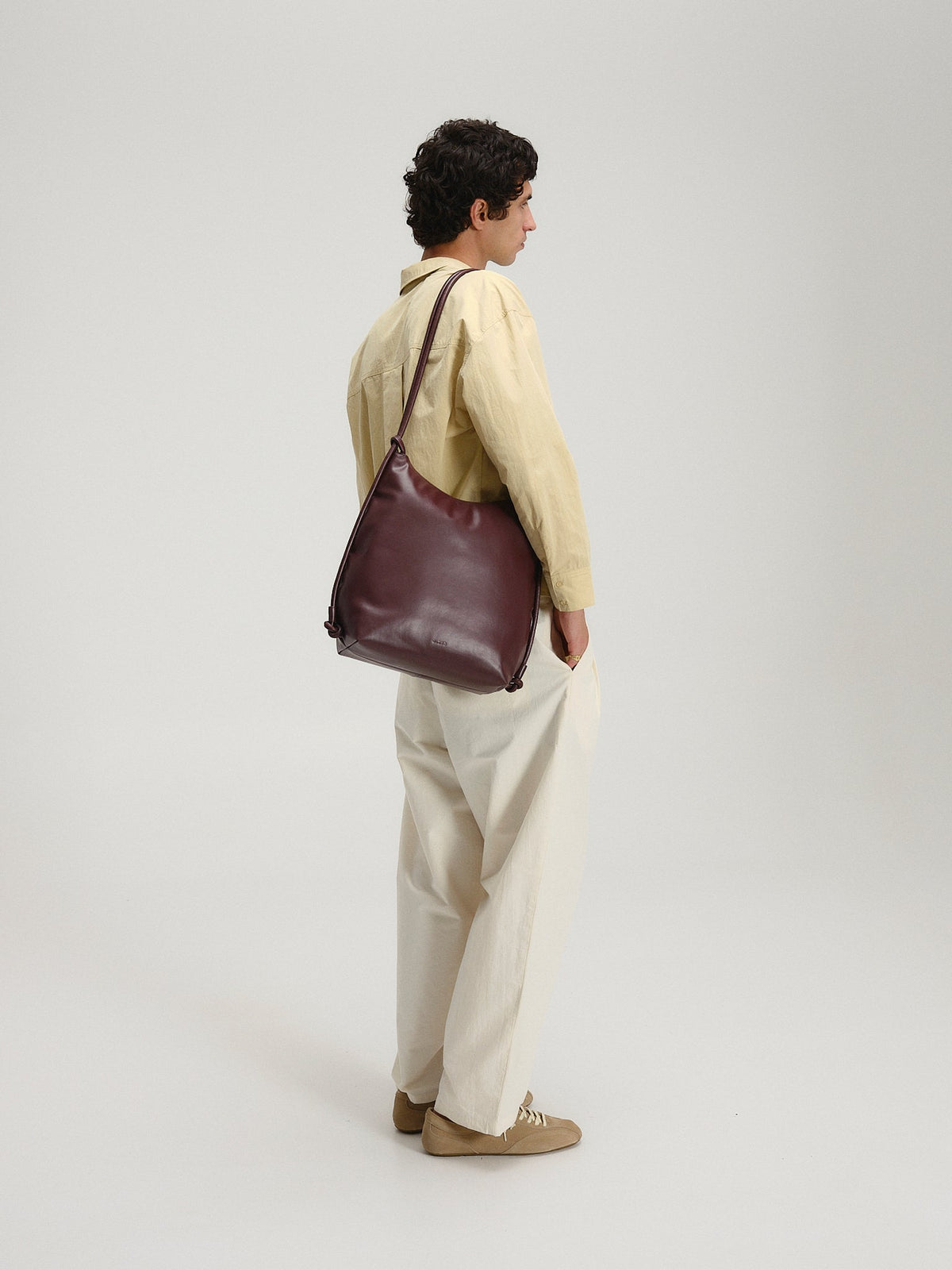 Sac Elio – Sac convertible en cuir vegan, porté épaule, croisé ou sac à dos