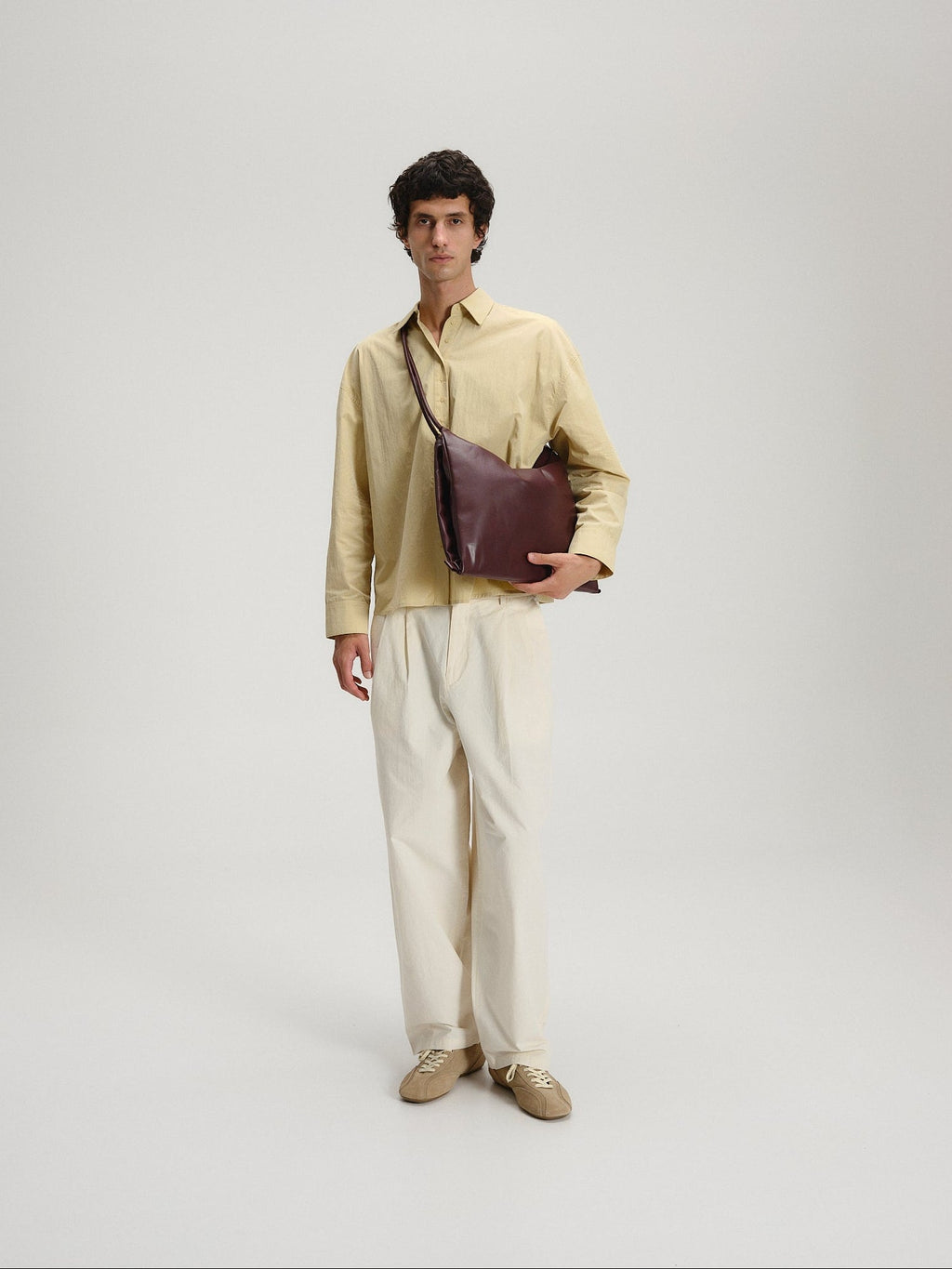 Sac pliable – Sac polyvalent en cuir végétalien, porté en cabas, en bandoulière ou en sac à dos