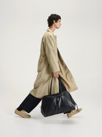 Sac de voyage format cabine en cuir vegan premium, déperlant et résistant aux rayures