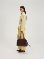 Sac à bandoulière en cuir végétalien de qualité supérieure, imperméable et résistant aux rayures