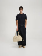 Sac à bandoulière en cuir végétalien de qualité supérieure, imperméable et résistant aux rayures
