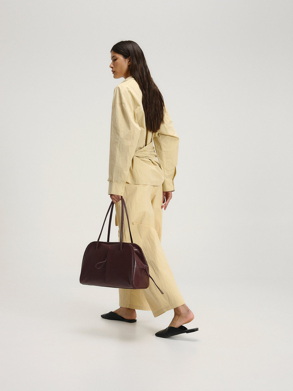 Sac à bandoulière en cuir végétalien de qualité supérieure, imperméable et résistant aux rayures