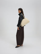 Sac à bandoulière en cuir végétalien de qualité supérieure, imperméable et résistant aux rayures