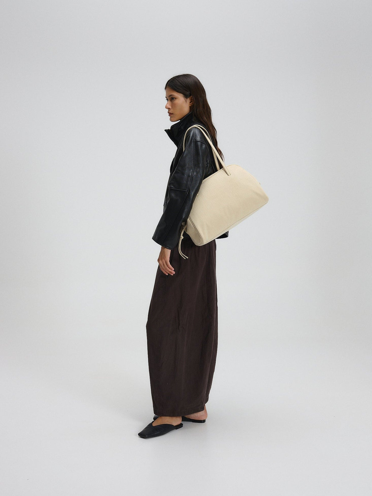 Sac à bandoulière en cuir végétalien de qualité supérieure, imperméable et résistant aux rayures