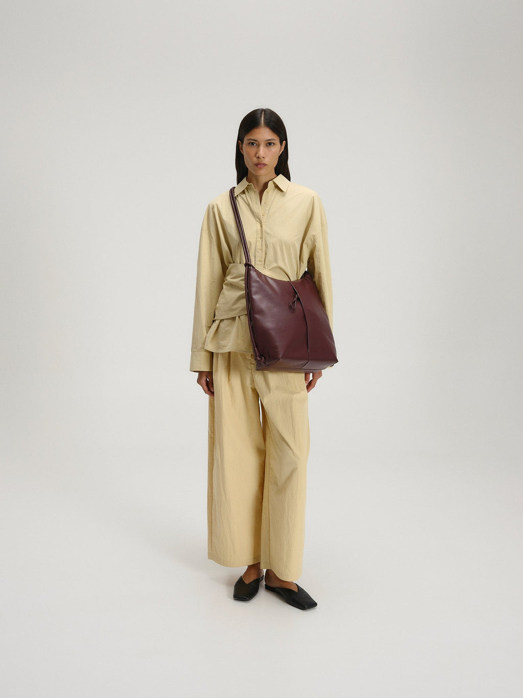 Sac Elio – Sac convertible en cuir vegan, porté épaule, croisé ou sac à dos