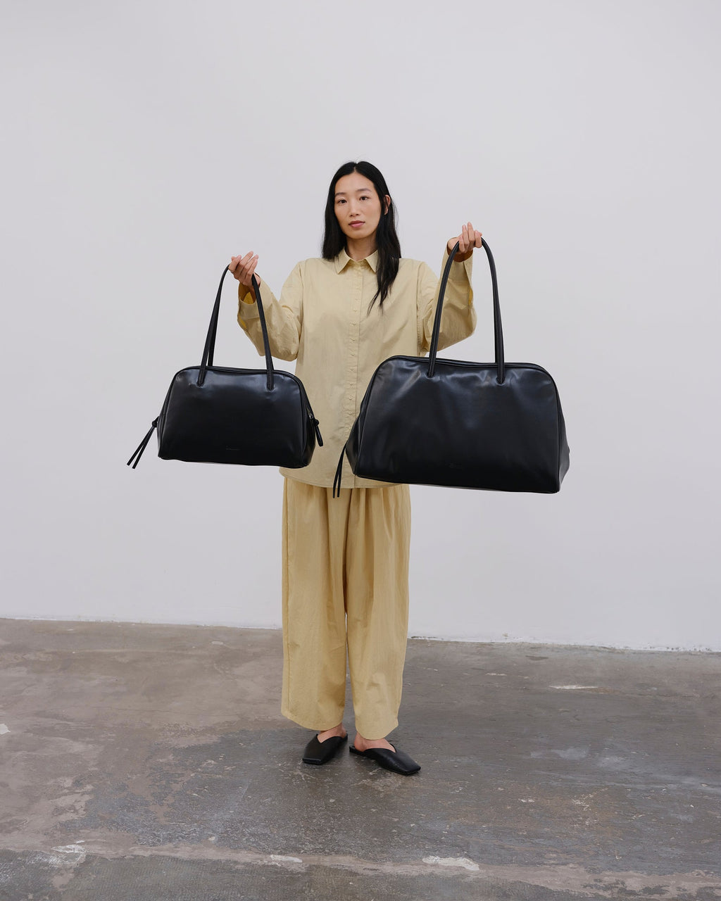 Sac de voyage format cabine en cuir vegan premium, déperlant et résistant aux rayures