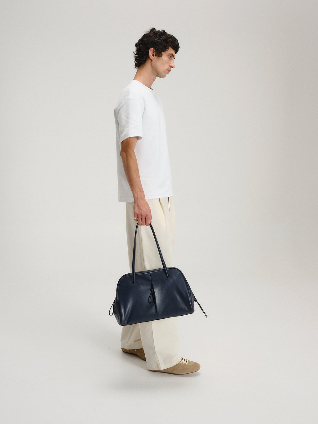 Sac à bandoulière en cuir végétalien de qualité supérieure, imperméable et résistant aux rayures