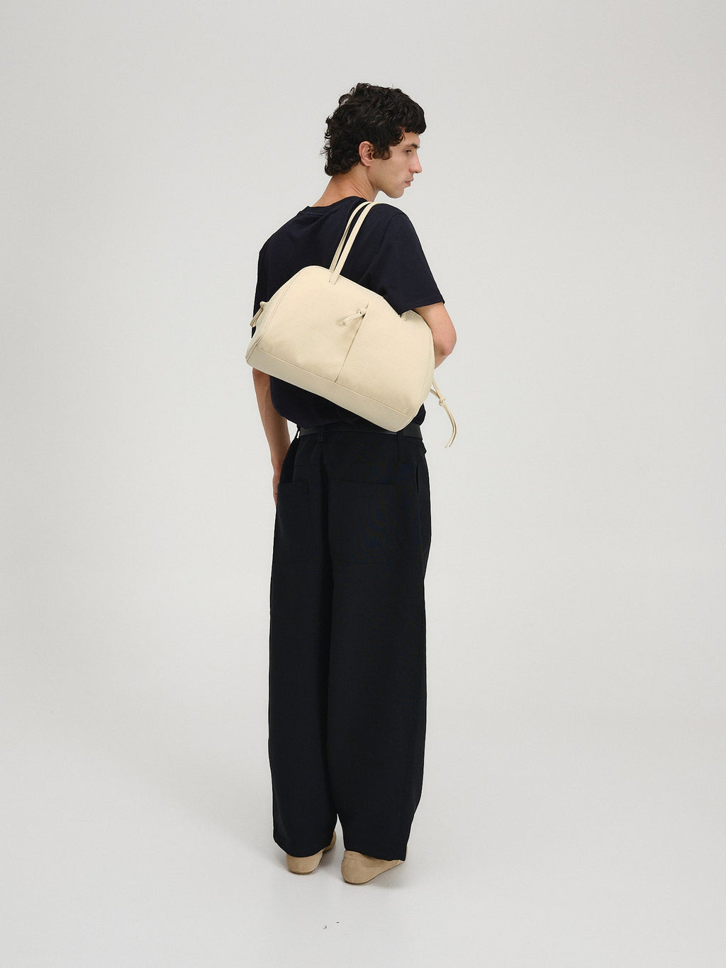 Sac à bandoulière en cuir végétalien de qualité supérieure, imperméable et résistant aux rayures