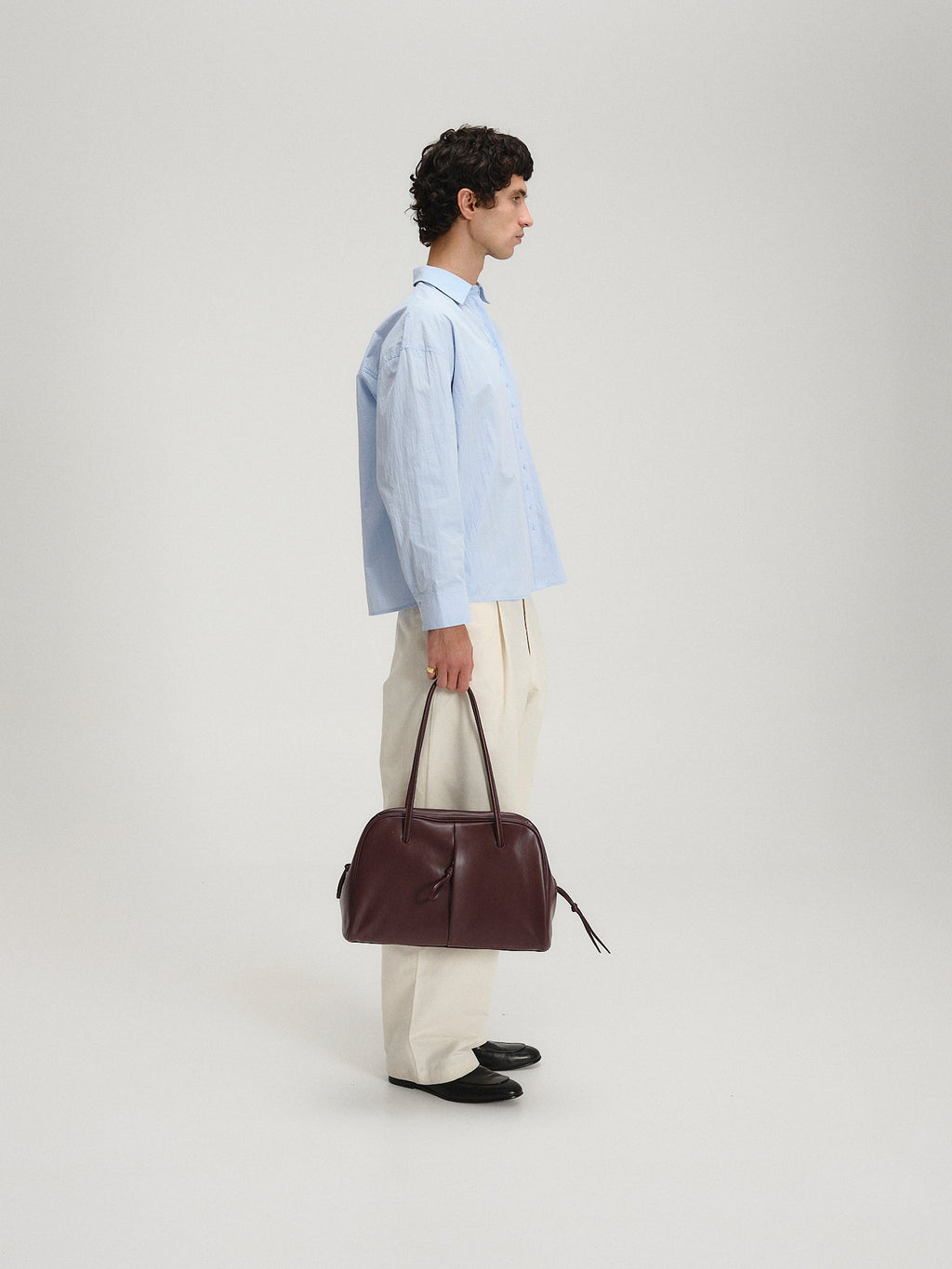 Sac à bandoulière en cuir végétalien de qualité supérieure, imperméable et résistant aux rayures