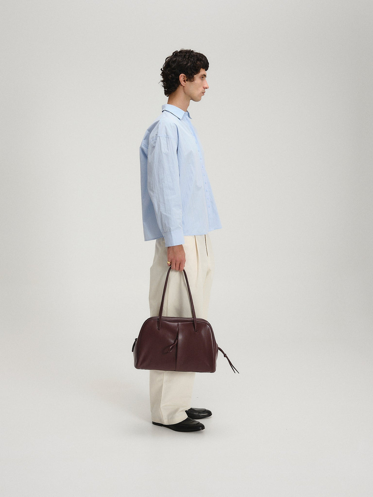 Sac à bandoulière en cuir végétalien de qualité supérieure, imperméable et résistant aux rayures