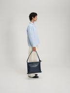 Sac pliable – Sac polyvalent en cuir végétalien, porté en cabas, en bandoulière ou en sac à dos