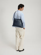 Sac pliable – Sac polyvalent en cuir végétalien, porté en cabas, en bandoulière ou en sac à dos