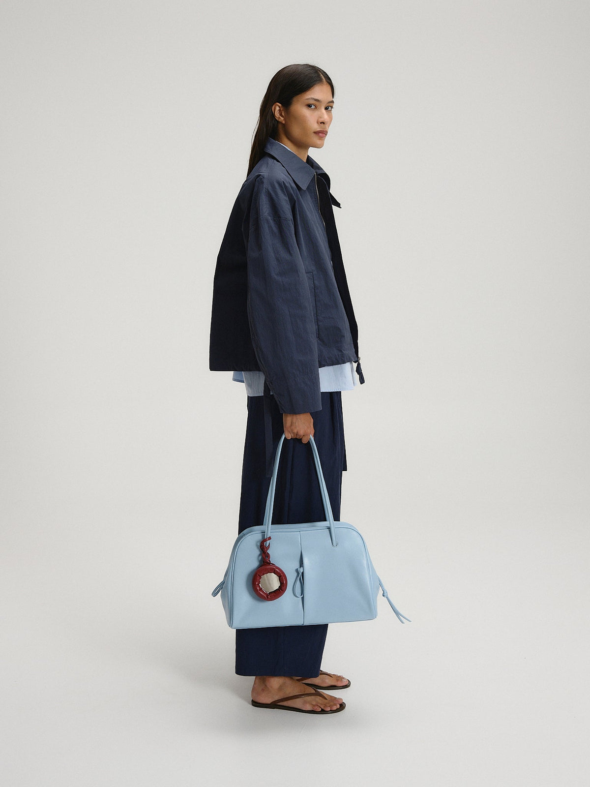 Sac à bandoulière en cuir végétalien de qualité supérieure, imperméable et résistant aux rayures