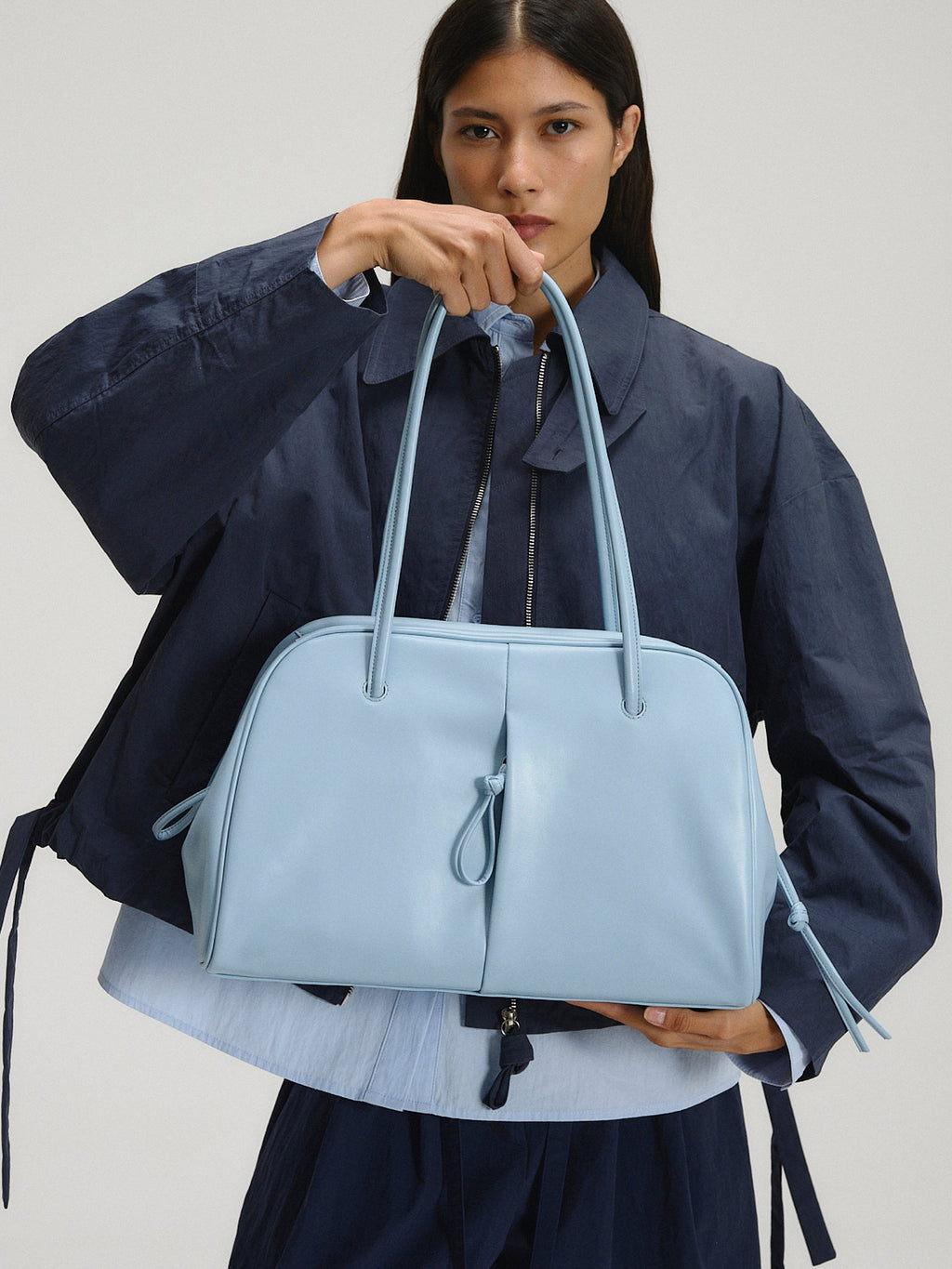 Sac à bandoulière en cuir végétalien de qualité supérieure, imperméable et résistant aux rayures