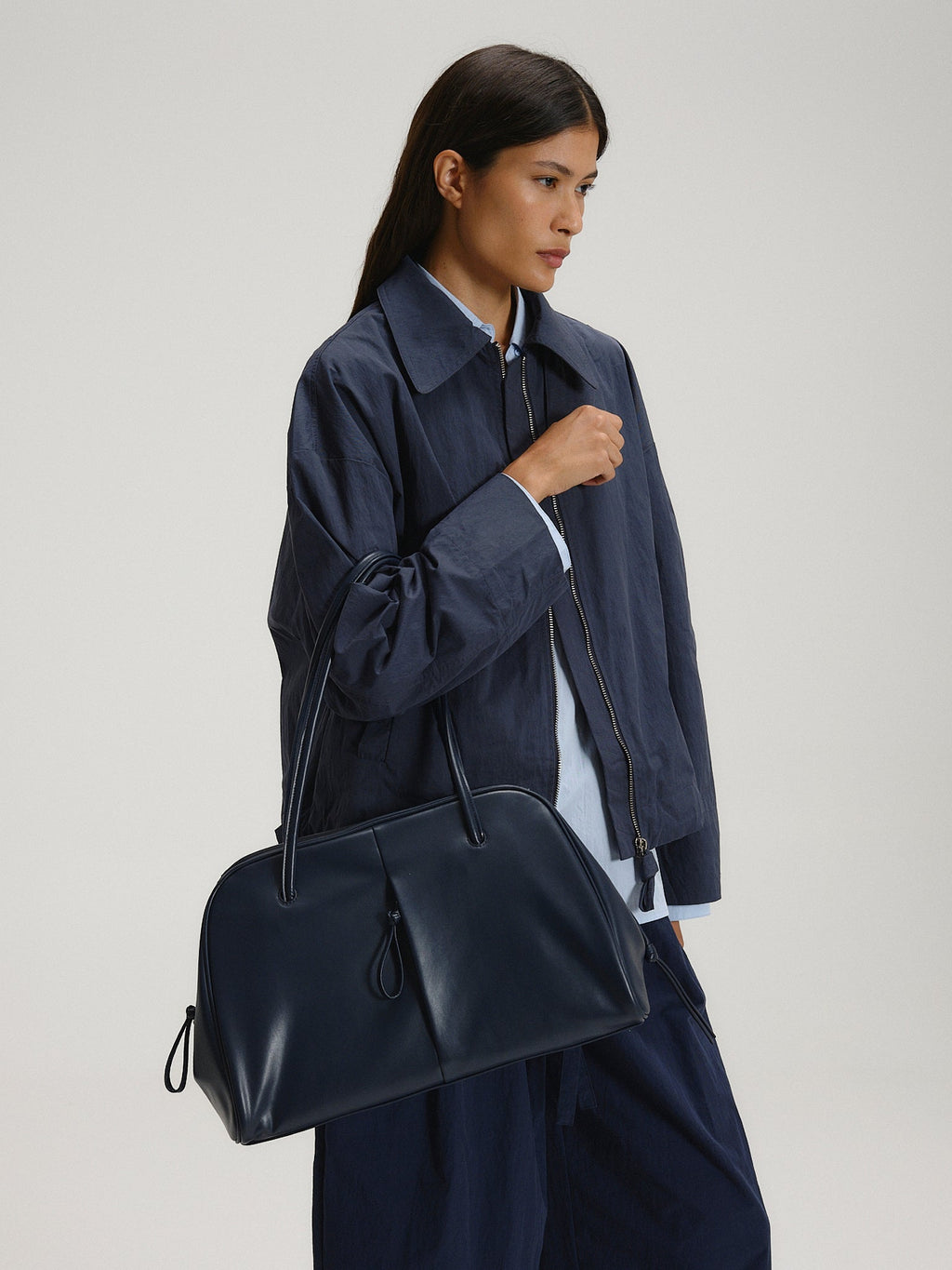 Sac à bandoulière en cuir végétalien de qualité supérieure, imperméable et résistant aux rayures
